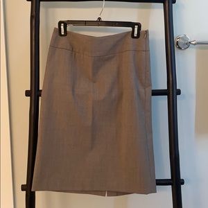 Pencil skirt tan, banana republic